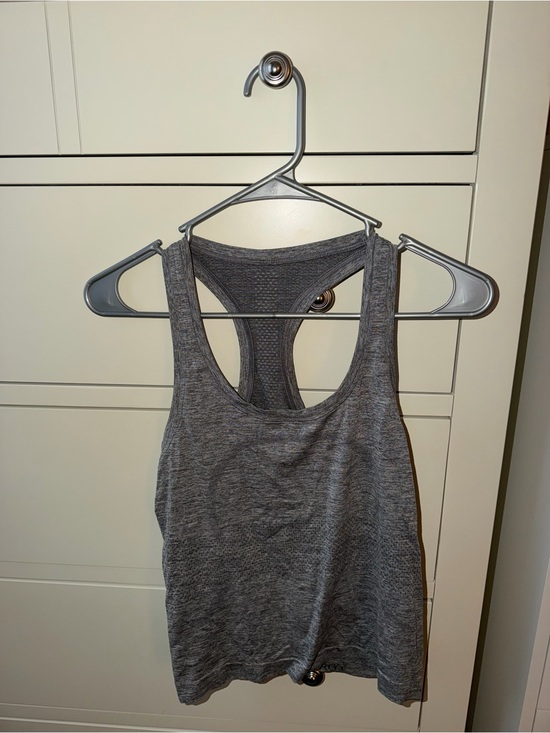 lululemon athletica Tops - lululemon athletica Gray Racerback Tank 2.0 - Waist Length